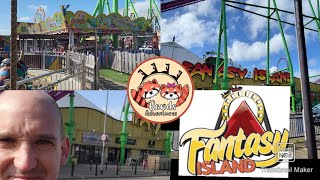 fun day at Fantasy Island in Skegness 2024 [upl. by Adniuqal]