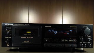 0070 Pioneer CT757 Cassette Deck [upl. by Lleda]