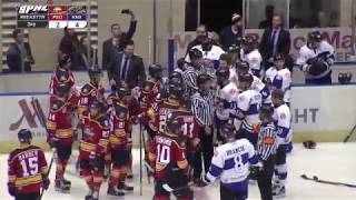 Ice Bears vs Rivermen End of Game Fight [upl. by Ark]