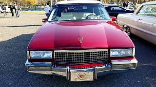 1987 METALLIC FIRETHORN RED CADILLAC COUPE DEVILLE CONVERTIBLE TRUES  VOGUES 1 of 300 [upl. by Salamone810]