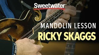 Ricky Skaggs Mandolin Lesson [upl. by Karl]