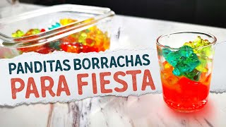 🌈Cómo PREPARAR Gomitas con Vodka  🐼 Panditas Borrachos [upl. by Seroled]