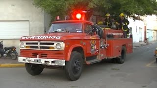 Salidas del móvil 2  Bomberos Voluntarios de Rojas [upl. by Dibri]