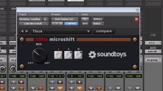 Free Plugin Focus  Soundtoys Little Microshift [upl. by Skoorb784]