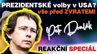 Petr Drulák 💥 PREZIDENTSKÉ volby v USA💥vše před zvratem Trump a dopady atentátu [upl. by Eilyak517]