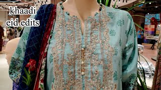 Khaadi New Arrival Eid Edit Collection 2024  Khaadi Latest Stic amp Unstich Design [upl. by Ylrrad]