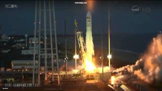 Antares Cygnus CRS Orb3 Launch explosion  28 October 2014 [upl. by Sidell332]