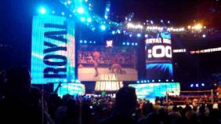 Drew Macintyres entrance at Royal Rumble 2010 [upl. by Waring498]