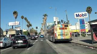 Sunset Blvd Los Angeles CA USA Parte 1 [upl. by Loy826]