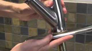 Installing a Pfister 1Handle PullOut Kitchen Faucet  Bixby Collection [upl. by Derwood949]