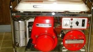 Honda E1500 Generator Owners Manual [upl. by Nimajneb]