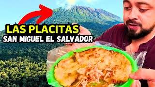 LAS PLACITAS SAN MIGUEL EL SALVADOR vamos comer y disfrutar del clima [upl. by Arada838]