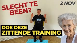 Zo kan je de intro eenvoudig overslaan Zittende training voor ouderen [upl. by Ientruoc]