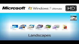 Microsoft Windows 7 Wallpapers from Retail Version in HD [upl. by Joanna]