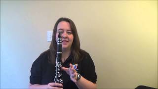 Clarinet Lesson 14 Embouchure and the Beginning Notes [upl. by Sherrer]