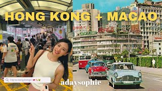 🇭🇰 4 days in Hong Kong vlog best food Macau day trip [upl. by Alves668]