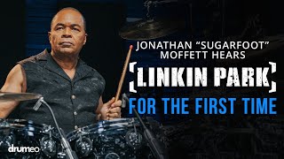 Jonathan quotSugarfootquot Moffett Hears Linkin Park For The First Time [upl. by Niryt]