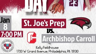 St Joseph’s Prep vs Archbishop Carroll [upl. by Kcir]