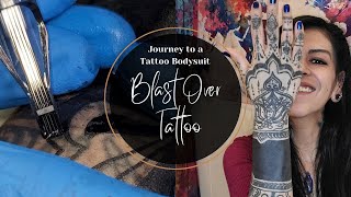 My Blast Over Tattoo Healing Journey to my Tattoo Bodysuit [upl. by Loos]