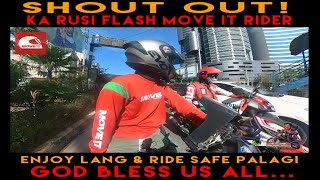 MOVE IT BYAHE EXPERIENCE  Shout Out MOVE IT RIDER na naka RUSI FLASH GP150Fi [upl. by Aymik]