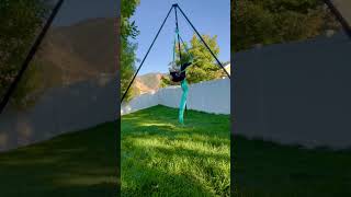 Aerial Silks Stag Drop aerialsilks [upl. by Aedni]