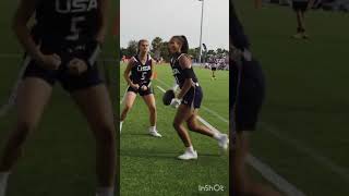 woman football highlightsyoutubeshortsfootball [upl. by Ahsinut]