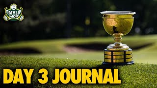 Presidents Cup Day 3 Journal Team USA Takes 117 Lead Into Singles [upl. by Whitver]