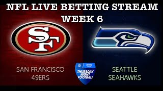 San Francisco 49ers vs Seattle Seahawks LIVE STREAM WEEK 6 NFL 2024  THURSDAY NIGHT FOOTBALL LIVE [upl. by Arrio542]