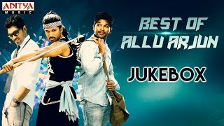 Best of Allu Arjun  Telugu Songs Jukebox [upl. by Hamlin]