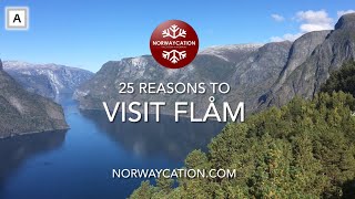 25 reasons to visit Flåm 2022  Norwaycationcom  Vacation in Norway [upl. by Enileuqcaj]