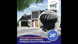 Whirlybird Roof Ventilation for your Home [upl. by Loni]