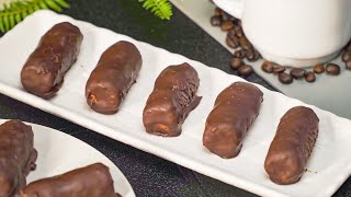 Coconut Chocolate Bars  MOUNDS BAR  HERSHEYS COPYCAT  Recipesnet [upl. by Rocco]