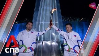 SEA Games 2019 opening ceremony finale [upl. by Soisanahta]