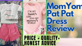 MomyomPatpat baby clothes review Pakistanpatpat clothing reviewsmomyom brand reviewmomyom review [upl. by Aiceled]