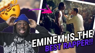 IS Eminem the BEST RAPPER   8 MILE ENDING BATTLES REACTION [upl. by Lramaj]