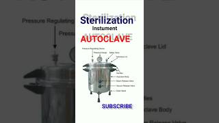 Sterilization Instrument Autoclave  Principle laboratory shortsvideo [upl. by Sublett]