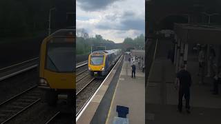 Train at Alfreton Northern Class 195 to Leeds [upl. by Wiseman]