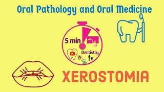 XEROSTOMIA  ORAL PATHOLOGY amp ORAL MEDICINE  QUICK LECTURE  5 min Dentistry [upl. by Filberto170]