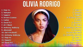 Olivia Rodrigo 2024 MIX Best Songs  Deja Vu Vampire happier Drivers License [upl. by Eimyaj889]