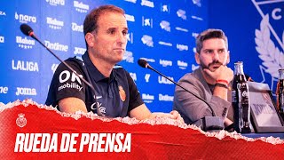 Rueda de prensa pospartido J4 de Jagoba Arrasate  RCD Mallorca [upl. by Anilak122]