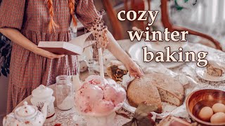 Cozy Cottage Baking Foods from Little Women The Hobbit amp more  Simple Living  Vintage vibes [upl. by Chavez732]