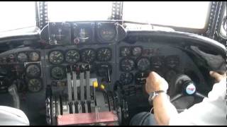 EC121 Super Constellation quotConniequot flies home to Yanks Air Museum [upl. by Aselehc]