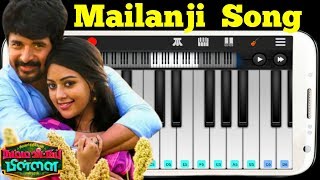 mailanji song  piano tutorial  NVP  sivakarthikeyan  keyboardwonder [upl. by Azral]