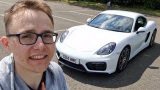 My Dream Porsche 981 Cayman GTS First Road Drive [upl. by Germain]