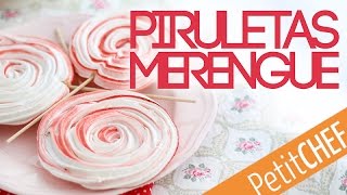 Piruletas de merengue  Petitchef [upl. by Ahgiela227]