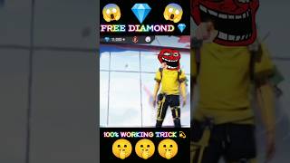 IMPOSSIBLE😱 10K DIAMOND💎 100 WORKING TRICK💫 givediamond shortsfeed ytshorts riotff viralshorts [upl. by Enirehtac]