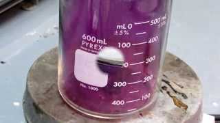 Chemistry Demo Sublimation of iodine [upl. by Attaymik22]