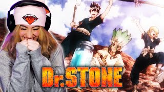 I LOVE THIS SHOW SO MUCH 💕 Dr Stone Episode 1112 REACTION [upl. by Knorring]