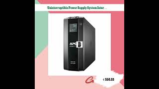 Uninterruptible Power Supply System Interactive UPS APC BR1600MI [upl. by Yance]