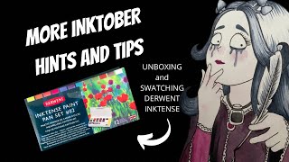 inktober2022 Hints and tips part 2  inktense [upl. by Sill]